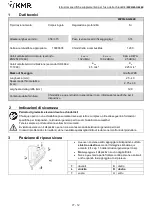 Предварительный просмотр 12 страницы KMR 12100702 Additional Instructions