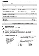 Preview for 26 page of KMR 3477 Additional Instructions