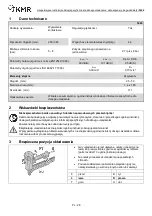 Предварительный просмотр 28 страницы KMR 3489 Operating Manual