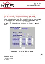 Preview for 11 page of KMS 01-01-11-0080 Manual For Installation And Setup