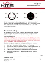 Preview for 18 page of KMS 01-01-11-0080 Manual For Installation And Setup