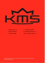 Preview for 27 page of KMS 01-01-11-0080 Manual For Installation And Setup