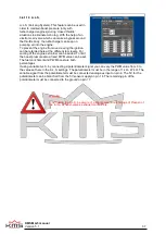 Предварительный просмотр 37 страницы KMS 06.001-1 Manual