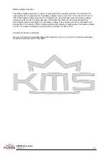 Предварительный просмотр 47 страницы KMS 06.001-1 Manual