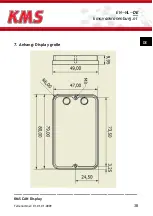 Preview for 38 page of KMS CAN display Manual For Installation And Setup