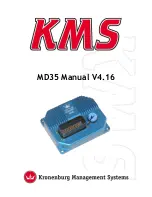 KMS MD35 Manual предпросмотр