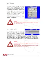 Предварительный просмотр 52 страницы KMS MD35 Manual