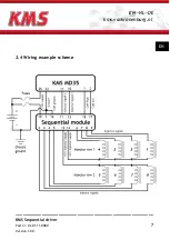 Предварительный просмотр 7 страницы KMS Sequential driver Manual For Installation And Setup