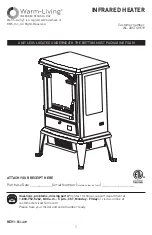 Preview for 1 page of KMS Warm-Living WL-3DSTOVE19 Assembly Instructions Manual