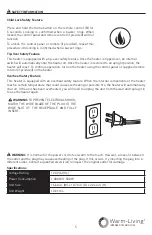 Preview for 5 page of KMS Warm-Living WL-3DSTOVE19 Assembly Instructions Manual