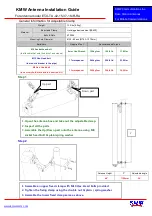 KMW Communications ET-X-TU-42-15-37-18-iR-RA Installation Manual предпросмотр