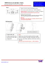 Предварительный просмотр 3 страницы KMW Communications ET-X-TU-42-15-37-18-iR-RA Installation Manual