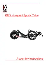 Preview for 1 page of KMX Karts Kompact Sports Trike Assembly Instructions Manual