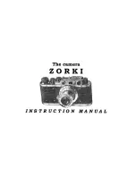 KMZ Zorki Instruction Manual preview