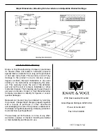 Preview for 4 page of Knape & Vogt 8150 Installation Instructions