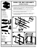 Knape & Vogt DBLMUB-11-R-FN Installation Instructions Manual preview