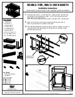 Preview for 2 page of Knape & Vogt DBLMUB-11-R-FN Installation Instructions Manual