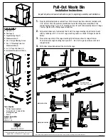 Предварительный просмотр 1 страницы Knape & Vogt ECW9-1-20 Installation Instructions