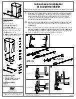 Предварительный просмотр 2 страницы Knape & Vogt ECW9-1-20 Installation Instructions