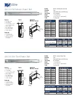 Preview for 2 page of Knape & Vogt GSlide 4200 Series Manual