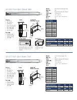 Предварительный просмотр 3 страницы Knape & Vogt GSlide 4200 Series Manual