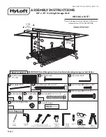 Предварительный просмотр 2 страницы Knape & Vogt HyLoft 50175-10 Assembly Instructions Manual