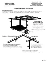 Предварительный просмотр 7 страницы Knape & Vogt HyLoft SuperPro Assembly Instructions Manual