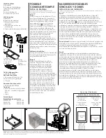 Предварительный просмотр 2 страницы Knape & Vogt Real Solutions for Real Life PLSW9-1-20 Installation Instructions