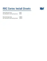 Preview for 1 page of Knape & Vogt RRC Series Install Sheets