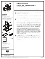 Knape & Vogt SDS-KD-28-FNW Installation Instructions предпросмотр