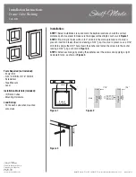 Knape & Vogt Shelf-Mate 244-BK Installation Instructions предпросмотр