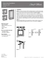 Предварительный просмотр 2 страницы Knape & Vogt Shelf-Mate 244-BK Installation Instructions