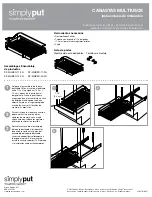 Предварительный просмотр 2 страницы Knape & Vogt Simply Put SP-MUBSC-11-FN Installation Instructions