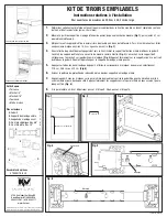 Preview for 4 page of Knape & Vogt STACKKIT-R-BLK Installation Instructions Manual