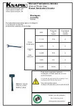 Предварительный просмотр 11 страницы Knapik Planter Drag Manual