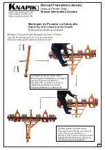 Предварительный просмотр 16 страницы Knapik Planter Drag Manual