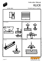 knapp KLICK Instruction Manual preview