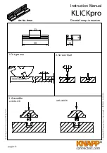 knapp KLICKpro K060 Instruction Manual предпросмотр