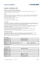 Preview for 72 page of Knauer BlueShadow Detector 40D Instructions Manual