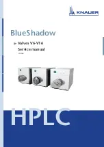 Knauer BlueShadow V16 Service Manual предпросмотр