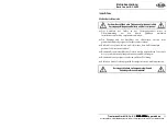 Preview for 13 page of KNAUS CALIRA Bord Control 2005 Operating Instructions Manual