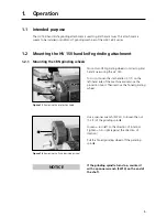 Preview for 4 page of KNECHT HV 150 Operating Instructions Manual