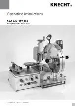 Предварительный просмотр 1 страницы KNECHT HV 153 Operating Instructions Manual