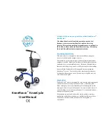 KneeRover KneeCycle User Manual preview