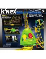 Предварительный просмотр 1 страницы KNEX extreme view video coaster Instruction Booklet