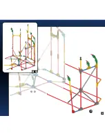 Предварительный просмотр 19 страницы KNEX extreme view video coaster Instruction Booklet