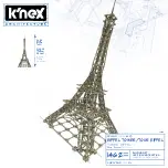 Предварительный просмотр 1 страницы K'Nex Architecture EIFFEL TOWER 15238 Assembly Manual