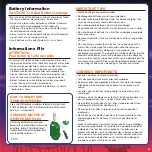 Preview for 3 page of K'Nex AMERICA'S Building Toy SUPERSONIC SWIRL Instructions Manual