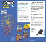 Preview for 2 page of K'Nex COLLECT & BUILD CONSTRUCTION CREW BULLDOZER Manual