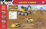 Предварительный просмотр 2 страницы K'Nex COLLECT & BUILD COSTRUCTION CREW GIANT EXCAVATOR Manual